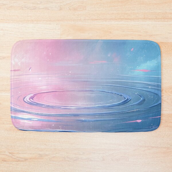 Item preview, Serene Pastel Water with Floating Petals designed and sold by Neural Dream.