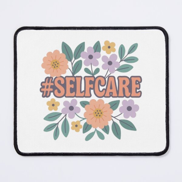 Item preview, SELFCARE Floral Affirmation – Retro Pastel Design designed and sold by SavedByGraceStudio.