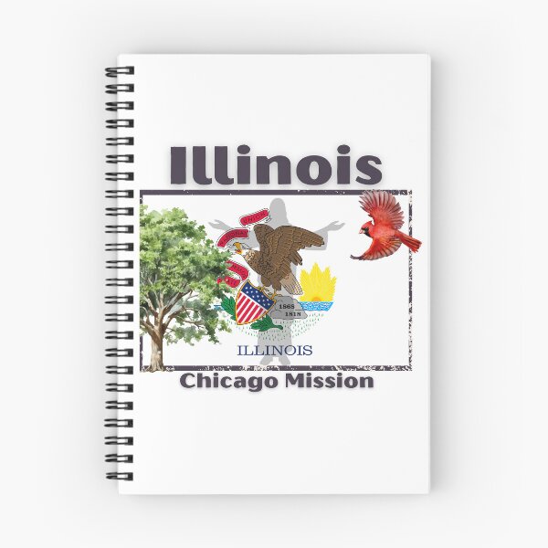 Item preview, Illinois Chicago LDS Mission designed and sold by Seeshellspace Designs.