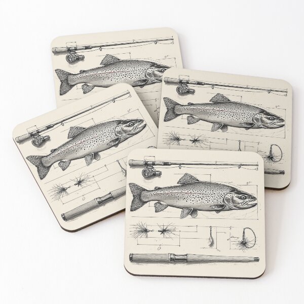 Item preview, Trout Life designed and sold by alizye.