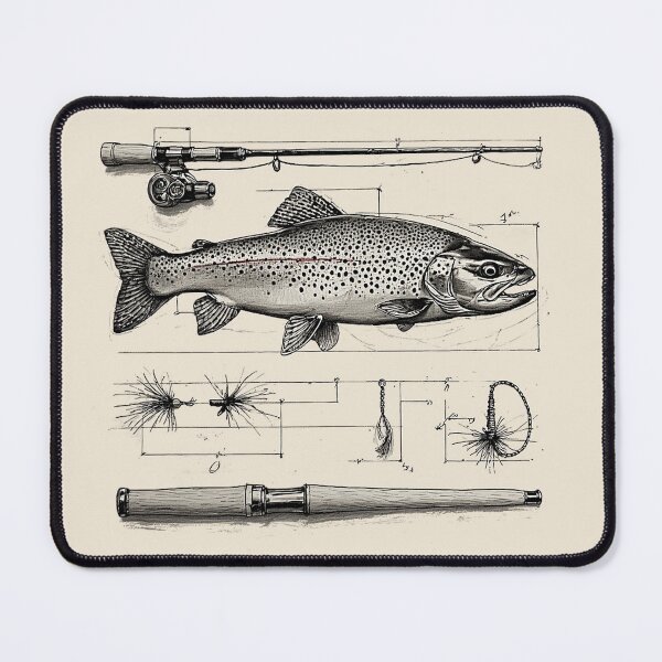 Item preview, Trout Life designed and sold by alizye.