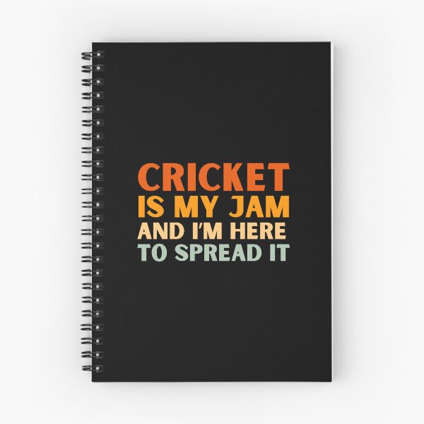 Item preview, Cricket Is My Jam Funny Colorful Cricketer designed and sold by StrideSuccess.