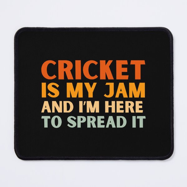 Item preview, Cricket Is My Jam Funny Colorful Cricketer designed and sold by StrideSuccess.