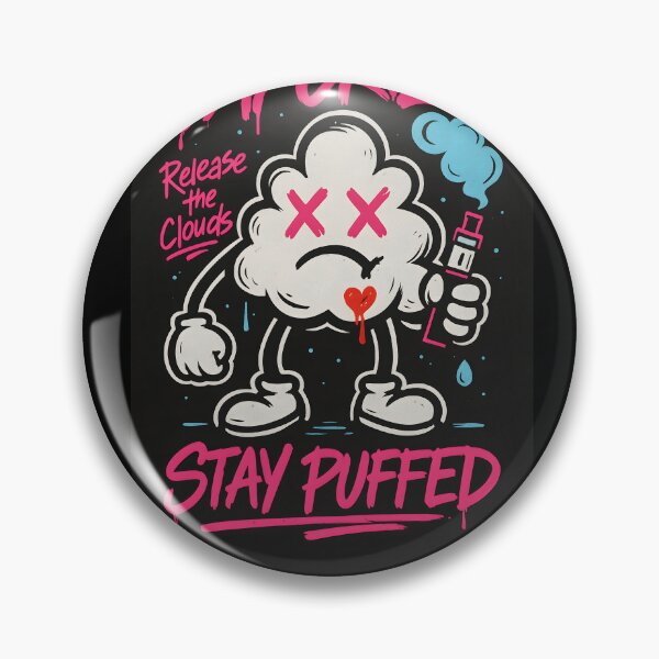 Item preview, Vaporize – Stay Puffed Graffiti Vape Cloud Design designed and sold by House of Taste Vape Designs.