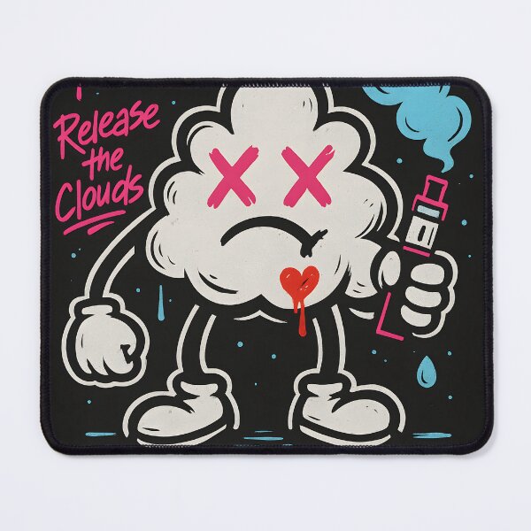 Item preview, Vaporize – Stay Puffed Graffiti Vape Cloud Design designed and sold by House of Taste Vape Designs.