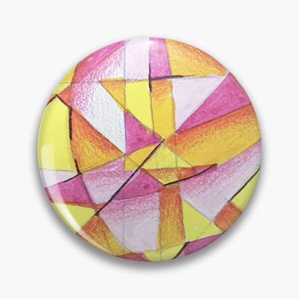 Item preview, abstract pink yellow designed and sold by Tereza Pilar  Art.