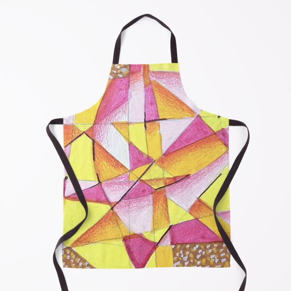 Item preview, abstract pink yellow designed and sold by Tereza Pilar  Art.