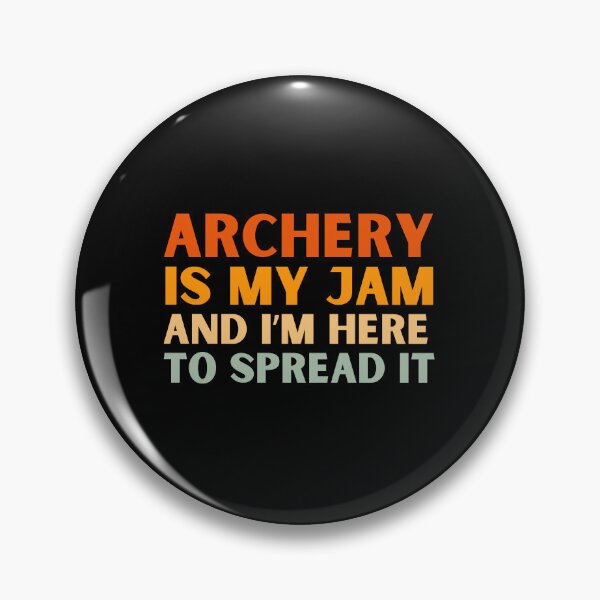 Item preview, Archery Is My Jam Funny Colorful Archer designed and sold by StrideSuccess.