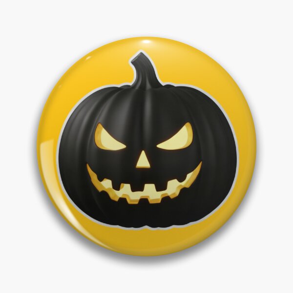 Item preview, Spooky Matte Black Halloween Pumpkin designed and sold by Liana-0220.