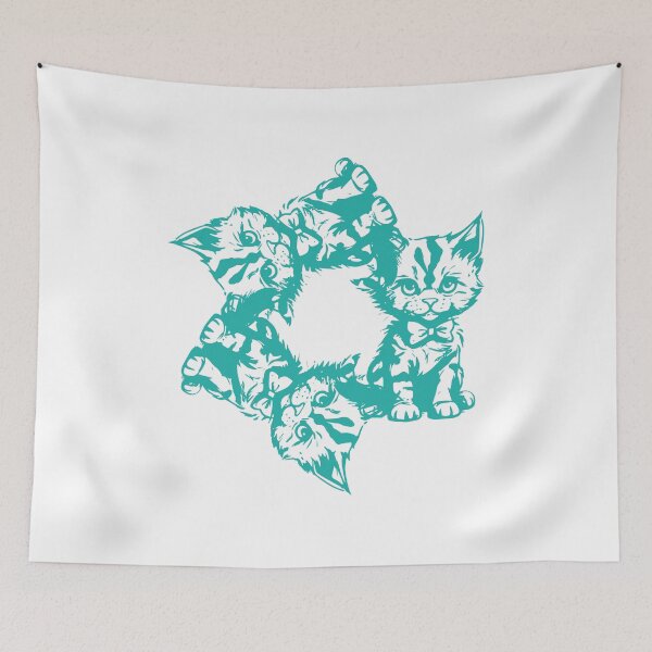 Item preview, Vintage kittens wearing bows  designed and sold by YOU SHOP NOW.