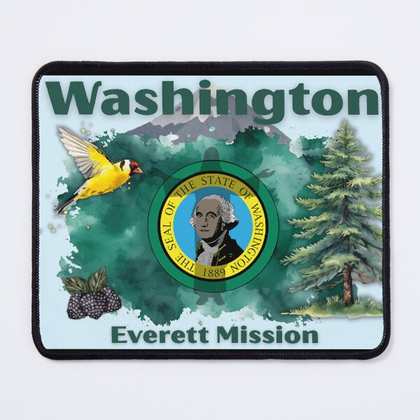 Item preview, Washington Everett LDS Mission designed and sold by Seeshellspace Designs.
