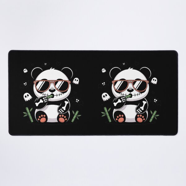 Item preview, Chibi Skeleton Panda with Sunglasses | Cute Halloween Mood Design designed and sold by ColorSplash123.