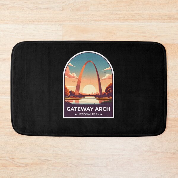 Item preview, Gateway Arch National Park Sticker designed and sold by TulipaGraphics.