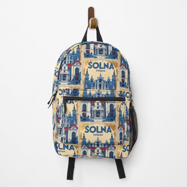 Item preview, Solna Sweden 1950s Vintage Travel Tourism designed and sold by TravelersGems.