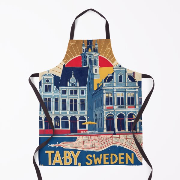 Item preview, Taby Sweden 1950s Vintage Travel Tourism designed and sold by TravelersGems.