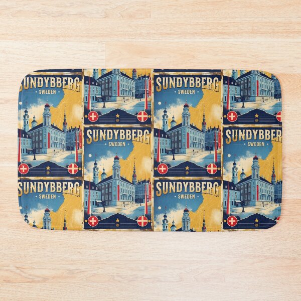 Item preview, Sundybberg Sweden 1950s Vintage Travel Tourism designed and sold by TravelersGems.