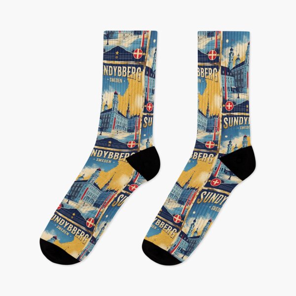 Item preview, Sundybberg Sweden 1950s Vintage Travel Tourism designed and sold by TravelersGems.