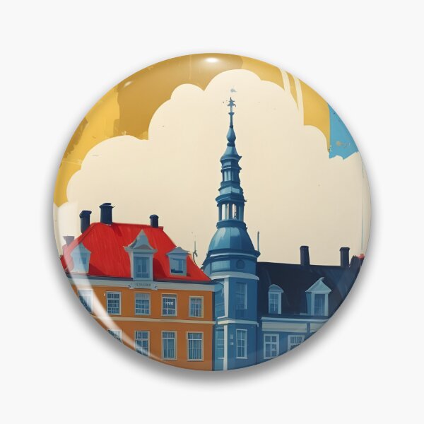 Item preview, Trelleborg Sweden 1950s Vintage Travel Tourism designed and sold by TravelersGems.
