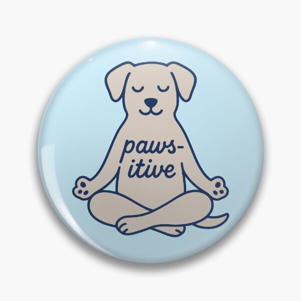 Item preview, Paws-itive - Dog Yoga Design designed and sold by gogopachinko.
