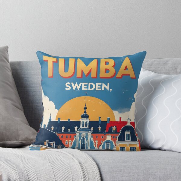 Item preview, Tumba Sweden 1950s Vintage Travel Tourism designed and sold by TravelersGems.