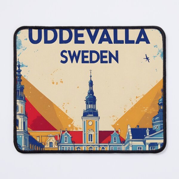 Item preview, Uddevalla Sweden 1950s Vintage Travel Tourism designed and sold by TravelersGems.
