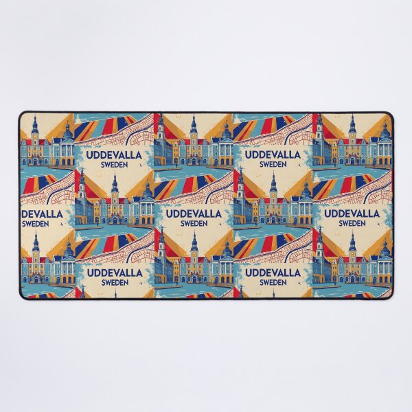 Item preview, Uddevalla Sweden 1950s Vintage Travel Tourism designed and sold by TravelersGems.