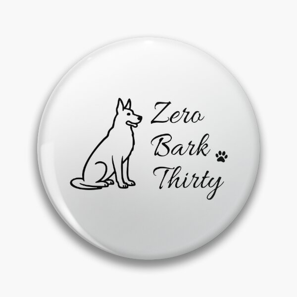 Item preview, Zero Bark Thirty German Shepherd line art designed and sold by Tong4130.