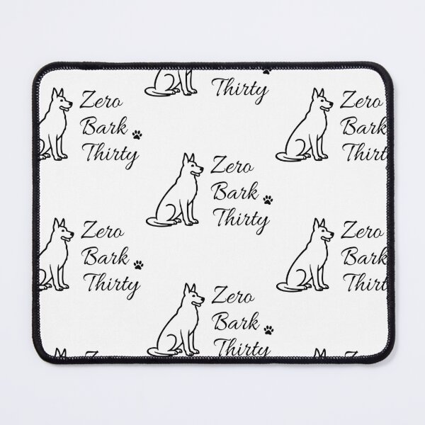 Item preview, Zero Bark Thirty German Shepherd line art designed and sold by Tong4130.