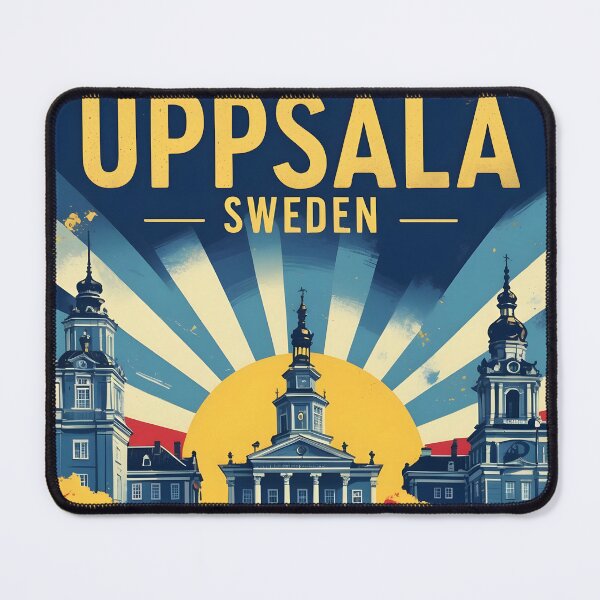 Item preview, Uppsala Sweden 1950s Vintage Travel Tourism designed and sold by TravelersGems.
