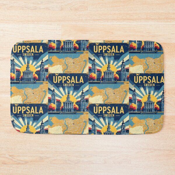 Item preview, Uppsala Sweden 1950s Vintage Travel Tourism designed and sold by TravelersGems.