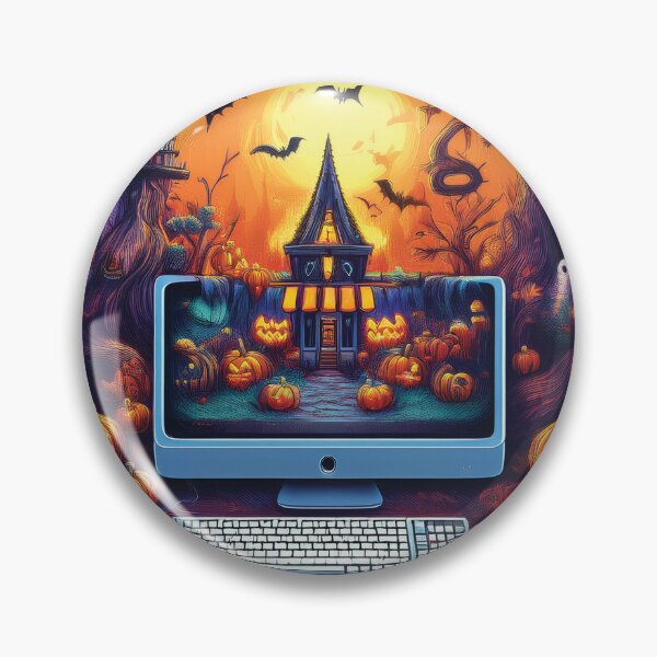 Item preview, Haunted Computer in the Moonlight designed and sold by LolekCraft.