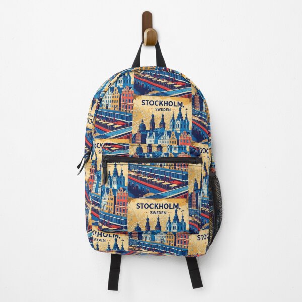 Item preview, Stockholm Sweden 1950s Vintage Travel Tourism designed and sold by TravelersGems.