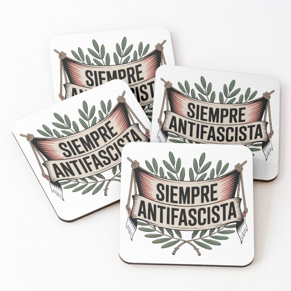 Item preview, Siempre Antifascista Vintage Banner Shirt – Retro Political Statement Tee designed and sold by WSPrintCrafter.