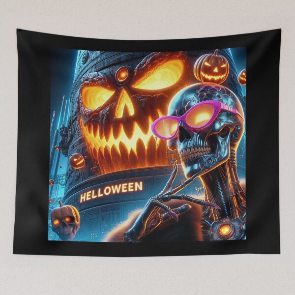 Item preview, Cyberpunk Glamour Pumpkin Tower Mechanical designed and sold by Voodoo Store Paranormal Collections.