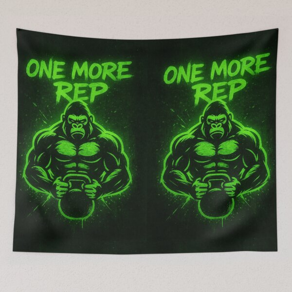 Item preview, ONE MORE REP — The Gorilla Grind designed and sold by SavageTeamArt.