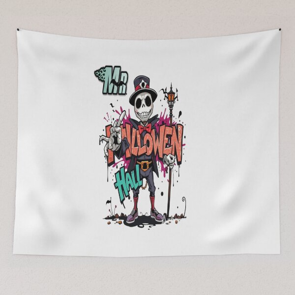 Item preview, Mr halloween graffiti art funny cool hip hop Professional design designed and sold by atomsama.