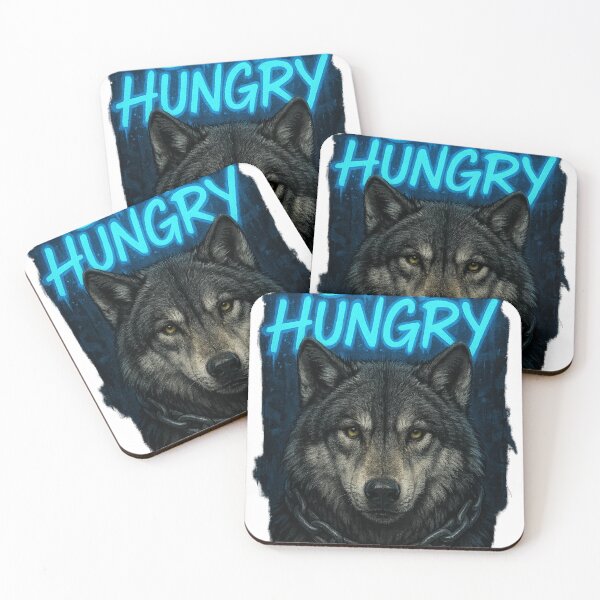 Item preview, STAY HUNGRY — The Alpha Wolf designed and sold by SavageTeamArt.