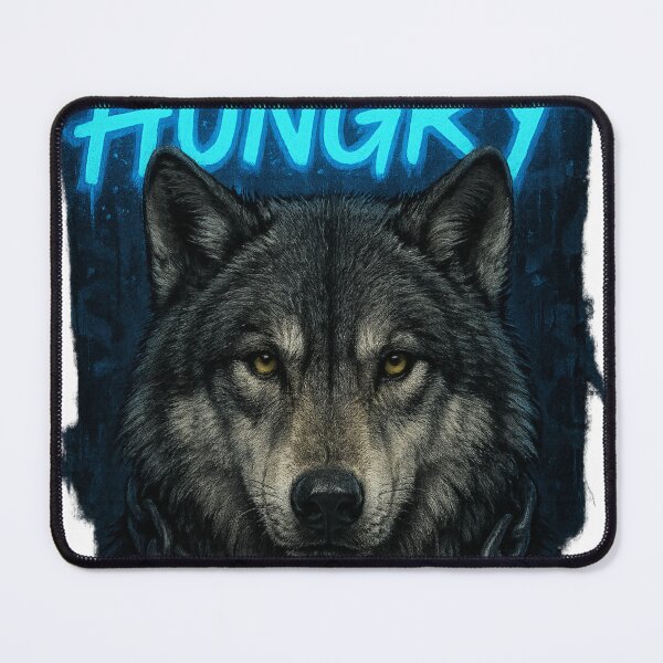 Item preview, STAY HUNGRY — The Alpha Wolf designed and sold by SavageTeamArt.