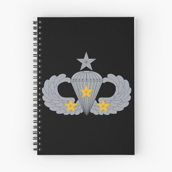 Item preview, Badge - Army - Parachutist - Senior - 3 Combat Star X 300 designed and sold by Military Insignia Products.