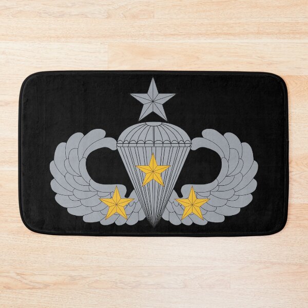 Item preview, Badge - Army - Parachutist - Senior - 3 Combat Star X 300 designed and sold by Military Insignia Products.