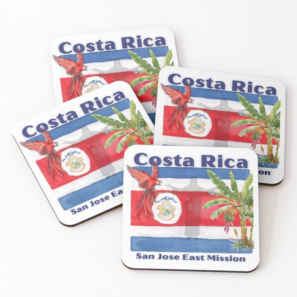 Item preview, Costa Rica San Jose East LDS Mission designed and sold by Seeshellspace Designs.