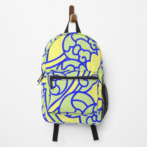 Item preview, Korean Lotus Geometry – Blue Line Harmony designed and sold by GOYO SONG.