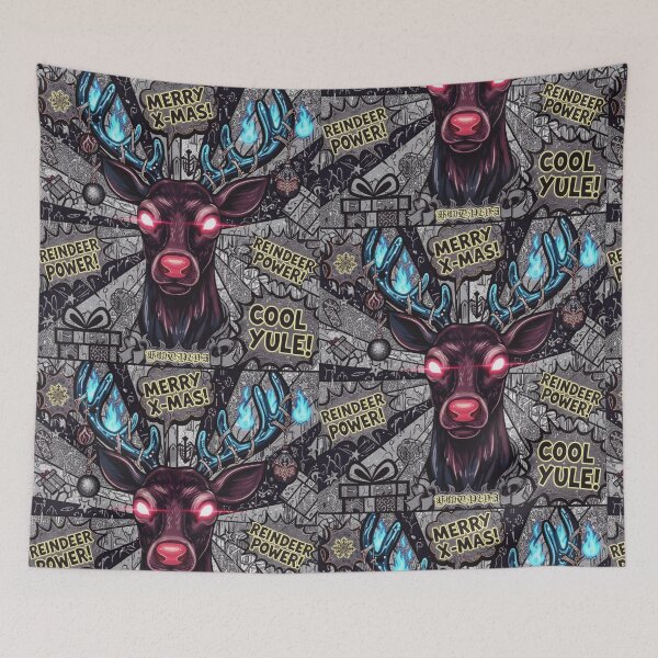 Item preview, Dark Christmas Reindeer Power  designed and sold by Gletschie.