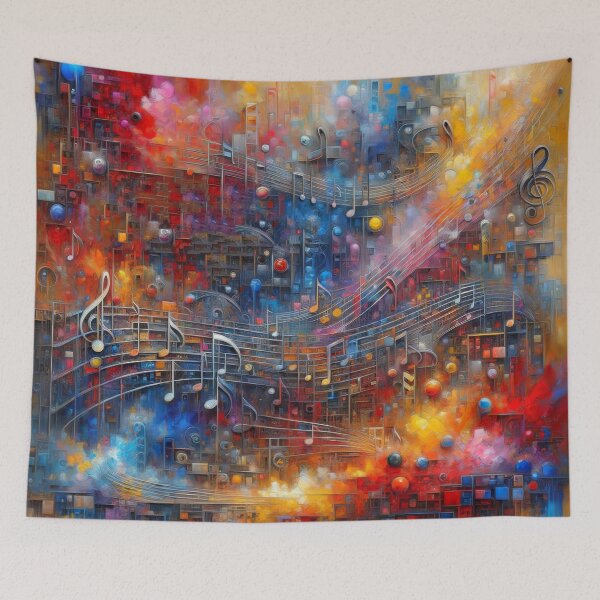 Item preview, MUSIC AND COLOUR designed and sold by chrisbradbury.