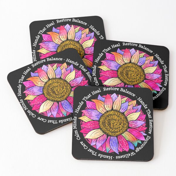 Item preview, Massage Therapist, Reiki & Reflexology Sunflower designed and sold by LagomCreative.