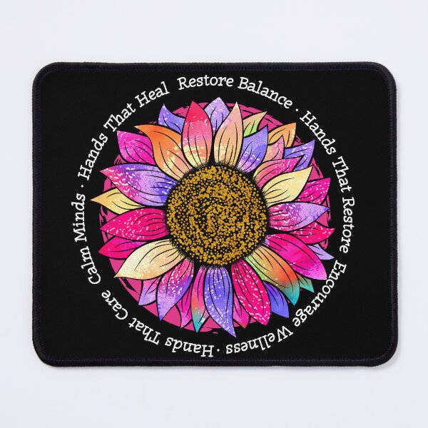 Item preview, Massage Therapist, Reiki & Reflexology Sunflower designed and sold by LagomCreative.