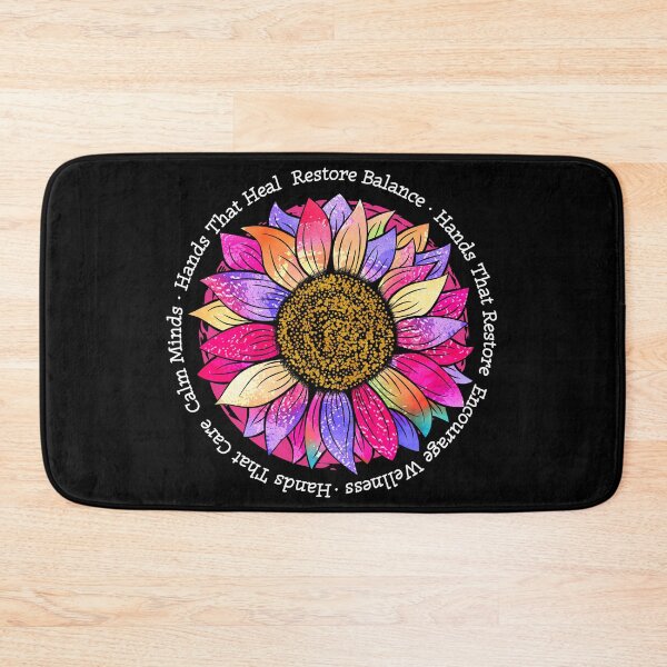Item preview, Massage Therapist, Reiki & Reflexology Sunflower designed and sold by LagomCreative.
