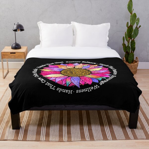Item preview, Massage Therapist, Reiki & Reflexology Sunflower designed and sold by LagomCreative.