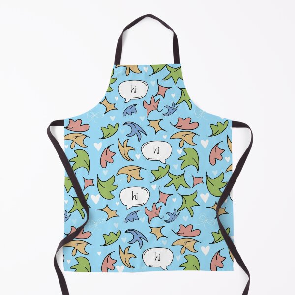 Item preview, Heartstopper Leaves Pattern | Wholesome “Hi” Speech Bubble Design designed and sold by annebmeadows.