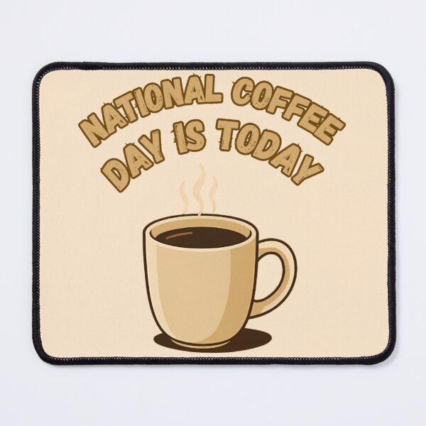 Item preview, National Coffee Day T-shirt designed and sold by OPixStudio.
